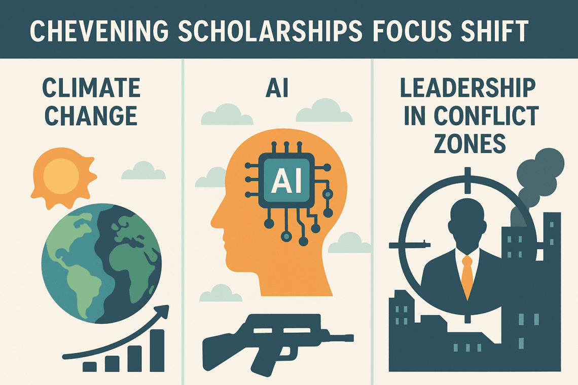 Chevening Scholarships Focus Shift Priorities