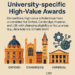 University-specific High-Value Awards